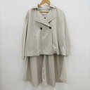 yÁzCLANEbNl BACK LONG FLARE COAT@obOOtAR[g O[ TCYF1yf109z