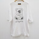 【中古】OY｜オーワイ OLD BEAR TEE Tシャツ半袖　 ホワイト サイズ：不明 / ストリート【f103】