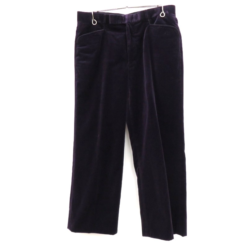【中古】その他ドメス｜ソノタドメス LITTLEBIG/Velvet Trousers ベルベットパンツ　LB203-PT03 パープル サイズ：46【f107】