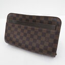 【中古】LOUIS VUITTON｜ルイ ヴィトン N51993　ダミエ サン ルイ N51993 セカンドバッグ ブラウン【f122】