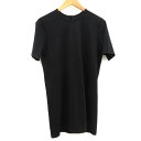 【中古】Rick Owens｜リックオウエンス Tシャツ半袖 DU18S3250-RN/18SS ブラック サイズ：XS【f108】