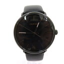 【中古】Calvin Klein｜カルバンクライン K8M214　アナログクォーツ　腕時計 ブラック(文字盤)×ブラック(ベルト)【f131】