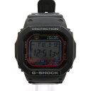 【中古】CASIO｜カシオ G-SHOCK ジーショック　DIGITAL/GW-M5600-1JF　デジタル電波ソーラー　腕時計 ブラック(ベルト)【f131】