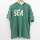 yÁzWIND AND SEAbEB_V[ SEA CRACK P DYE TEE@TVc@WDS-O-SEA-23-Q4-CS-01 O[ TCYFXL / Xg[gyf103z