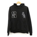 yÁzHYSTERIC GLAMOUR~WIND AND SEAbqXebNO}[~EB_V[ WDS HOODIE@vI[o[p[J[@WDS-HYS-3-06 ubN TCYFL / hXyf104z