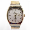 【中古】RADO｜ラドー BALBOA 711.9573.3 アナログクォーツ 腕時計 ホワイト(文字盤)×ゴールド(ベルト)【f131】