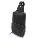 【中古】LOUIS VUITTON|ルイヴィトン N41720 ダミエ アンフィニ アヴェニュー スリングバッグ ボディバッグ ブラック【f122】