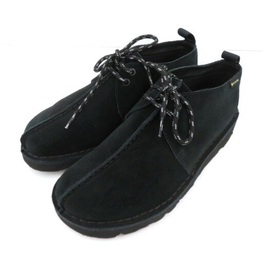 【中古】Clarks|クラークス 26165030 Desert Trek GTX デザートトレック ゴアテックス シューズ ブラック サイズ:US8(26.0cm程度)【f127】 【中古】Clarks|クラークス 26165030 Desert Trek GTX デザートトレック ゴアテックス シューズ ブラック サイズ:US8(26.0cm程度)【f127】