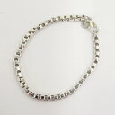 【中古】TIFFANY&CO.|ティファニー ベネチアン リンク ブレスレット ミディアム シルバー【f135】