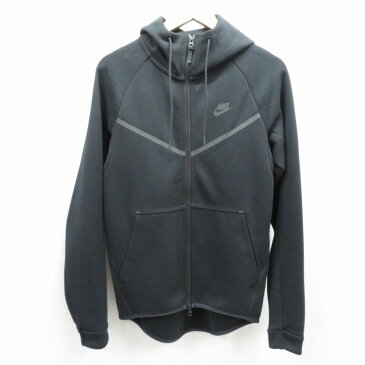 【中古】NIKE/ナイキ TECH FLEECE ZIPHOODY　テックフリース　ジップパーカー サイズ：S カラー：ブラック / ストリート【f103】