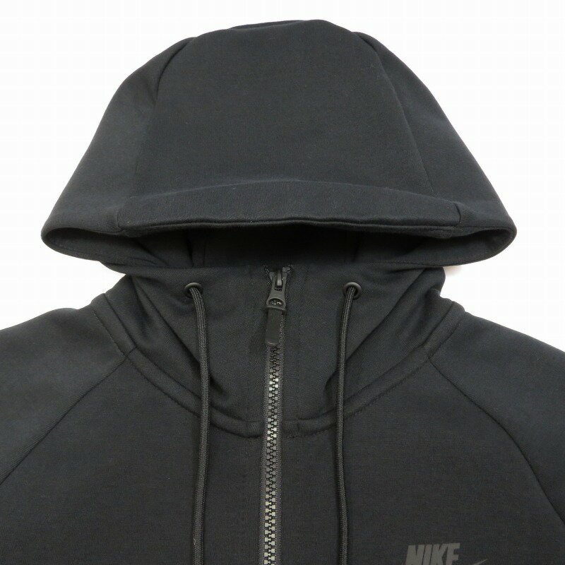 【中古】NIKE/ナイキ TECH FLEECE ZIPHOODY　テックフリース　ジップパーカー サイズ：S カラー：ブラック / ストリート【f103】