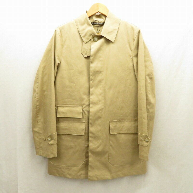 【中古】Traditional Weatherwear/トラディショナルウェザーウェア CORBY/コービー ステンカラーコート サイズ：38 カラー：ベージュ / インポート【f094】