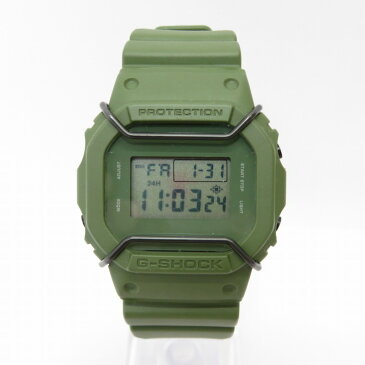 【中古】CASIO/カシオ G-SHOCK ジーショック　MIHARAYASUHIRO ミハラヤスヒロ限定コラボモデル　DW-5600VT　腕時計 サイズ：ー カラー：カーキ【f131】