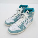 【中古】NIKE｜ナイキ Air Jordan 1 Retro High OG Turbo Green エアジョーダン1 レトロ ハイ OG ターボ グリーン 555088-311 スニーカー ライトグリーン サイズ：26.5cm【f126】