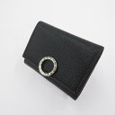 【中古】BVLGARI｜ブルガリ カードケース 名刺入れ 30420 ブラック【f125】