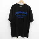 【中古】NEIGHBORHOOD｜ネイバーフッド Tシャツ 半袖 ブラック サイズ：XL / ストリート【f103】