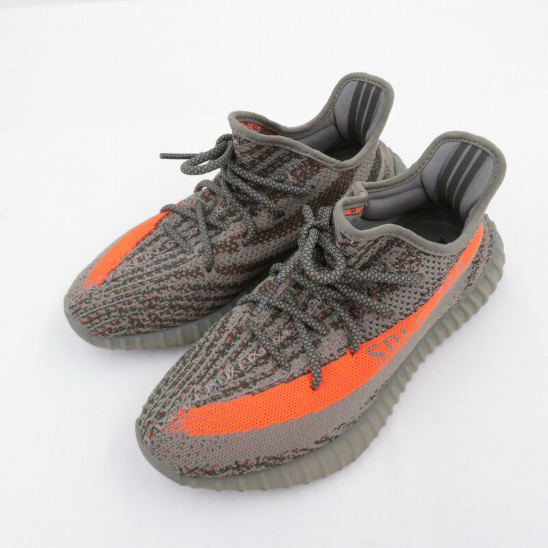 【中古】adidas｜アディダス YEEZY Boost 350 V2 Beluga Reflective イージー ブースト350 V2 ベルーガ リフレクティブ スニーカー グレー サイズ：28.0cm【f126】