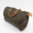 【中古】LOUIS VUITTON|ルイヴィトン スピーディ40 モノグラム ボストンバッグ ブラウン【f122】