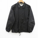 【中古】COMME des GARCONS｜コム デ ギャルソン コーチジャケット 17AW ブラック サイズ：M【f108】