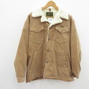 【中古】WACKO MARIA｜ワコマリア CORDUROY WRANGE COAT コーデュロイ ボア ジャケット コート ベージュ サイズ：M【f96】