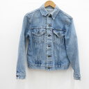 【中古】LEVI'S｜リーバイス デニムジャケット ボタン