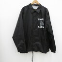 【中古】WACKO MARIA｜ワコマリア 56 TATTOO STUDIO / COACH JACKET コーチジャケット 56TS-WM-BL07 ブラック サイズ：XL【f96】