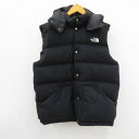 【中古】THE NORTH FACE｜ザ ノースフェイス CAMP SIERRA VEST ダウンベスト ブラック サイズ：XL【f92】