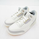 yÁzNIKEbiCL AIR JORDAN 3 RETRO CRAFT Ivory GA W[_ 3 g Ntg AC{[ Xj[J[ FJ9479-100 zCg TCYF27.0cmyf126z