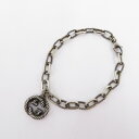 【中古】GUCCI|グッチ インターロッキングG ブレスレット アンティークシルバー 607158 シルバー サイズ:-【f135】