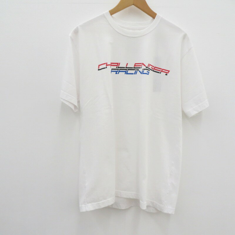 【中古】CHALLENGER｜チャレンジャー CMC RACING TEE Tシャツ 半袖 23AW CLG-TS 023-030 ホワイト サイズ：XXL / ストリート【f103】