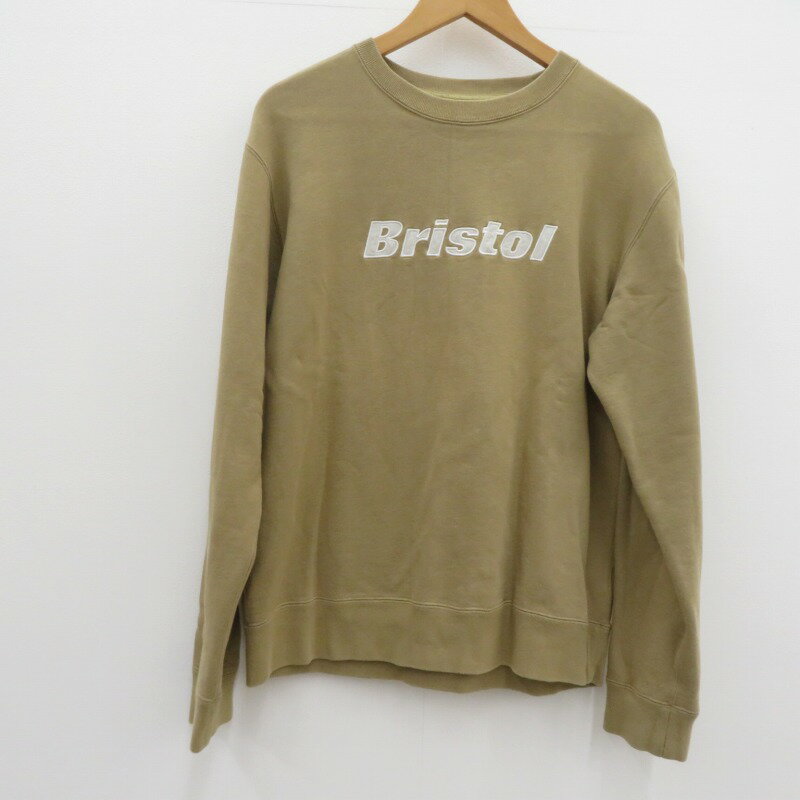 yÁzF.C.Real BristolbGtV[AuXg AUTHENTIC LOGO CREW NECK SWEAT XEFbg FCRB-192111 x[W TCYFM / Xg[gyf103z