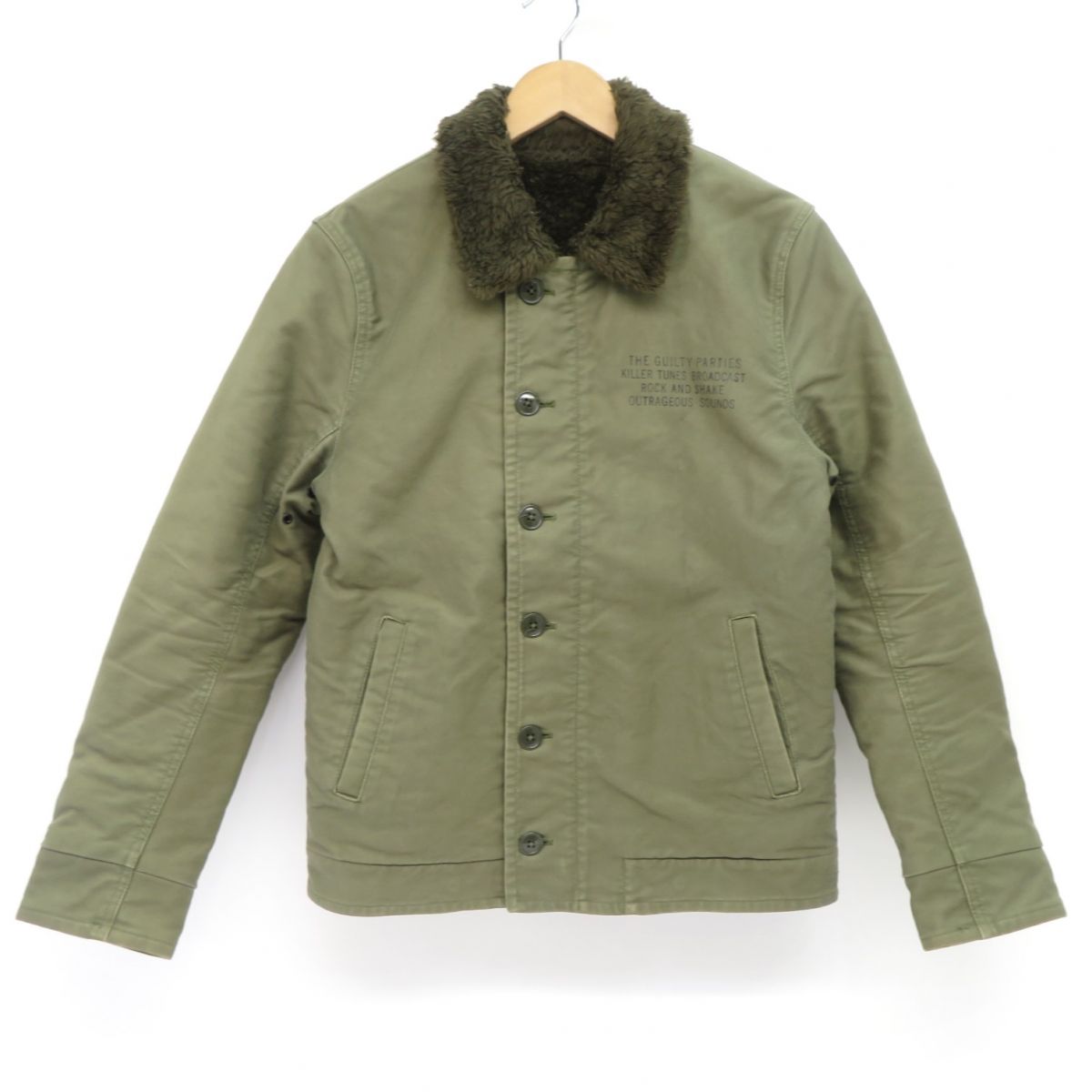 楽天市場】wacko maria デッキジャケット n-1の通販 楽天市場】wacko maria デッキジャケット n-1の通販