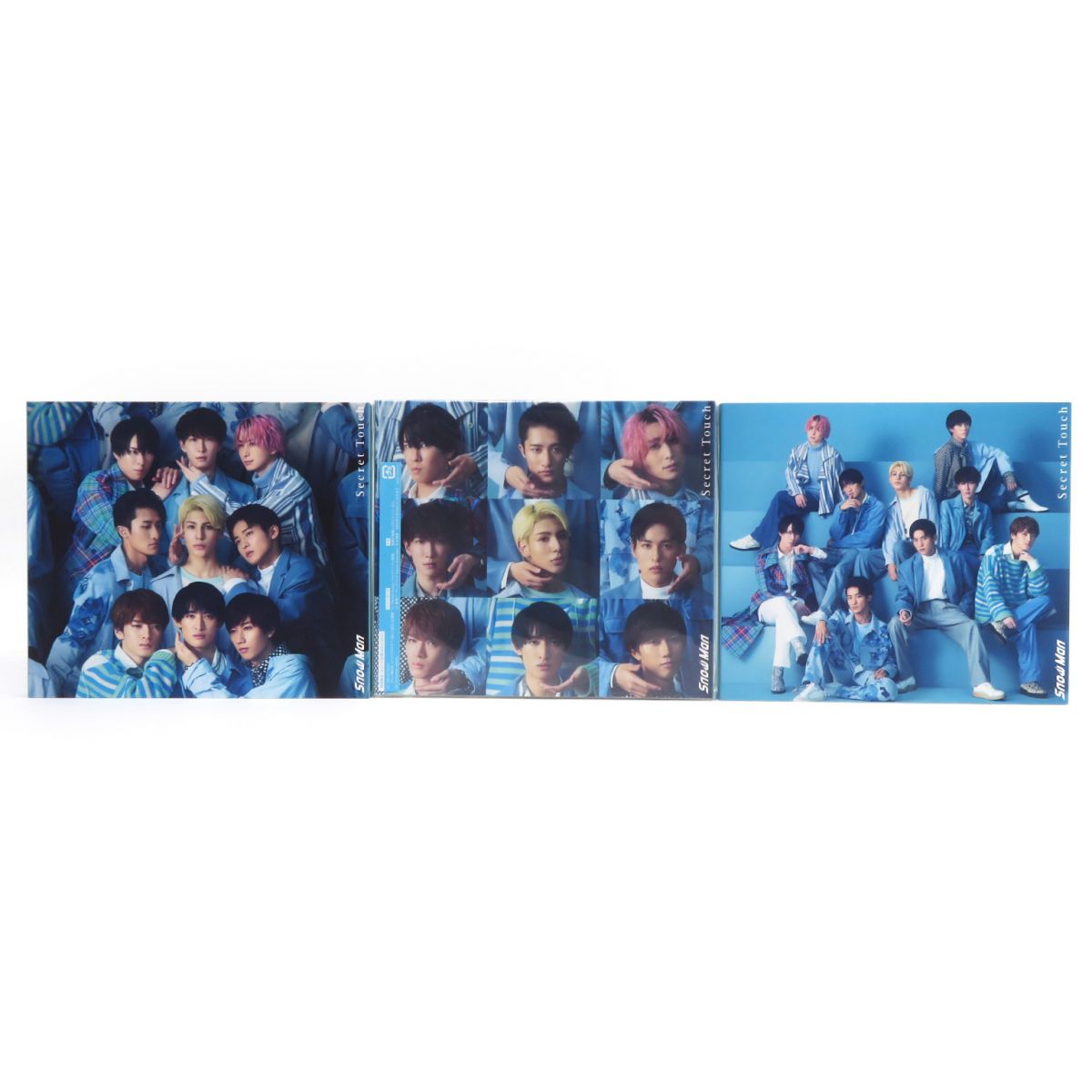 CD DVD / CD Snow Man Secret Touch 初回盤A / 初回盤B / 通常盤(初回仕様) セット ※中古