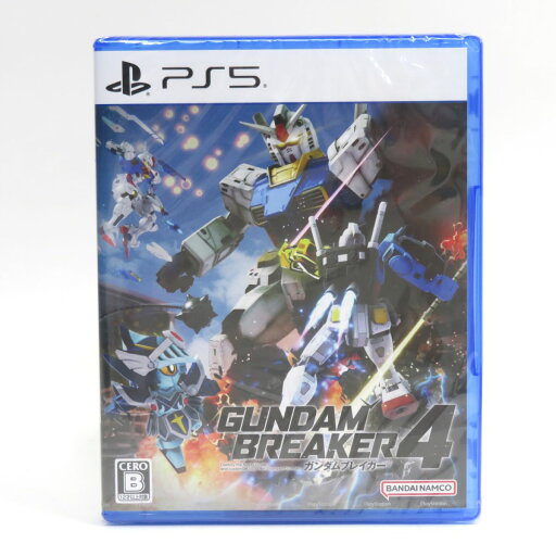 【未開封】PS5ソフト ガンダムブレイカー4 通常版 【未開封】PS5ソフト ガンダムブレイカー4 通常版