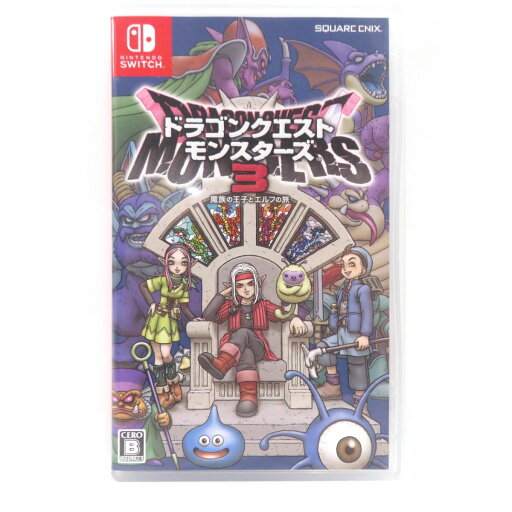 Nintendo Switchソフト ドラゴンクエストモンスターズ3 魔族の王子とエルフの旅 ※中古 Nintendo Switchソフト ドラゴンクエストモンスターズ3 魔族の王子とエルフの旅 ※中古