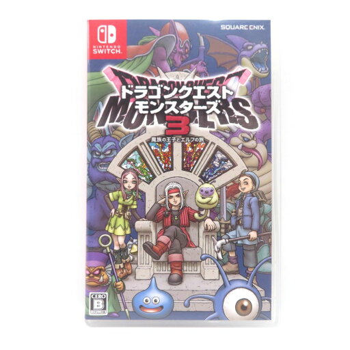 Nintendo Switchソフト ドラゴンクエストモンスターズ3 魔族の王子とエルフの旅 ※中古 Nintendo Switchソフト ドラゴンクエストモンスターズ3 魔族の王子とエルフの旅 ※中古
