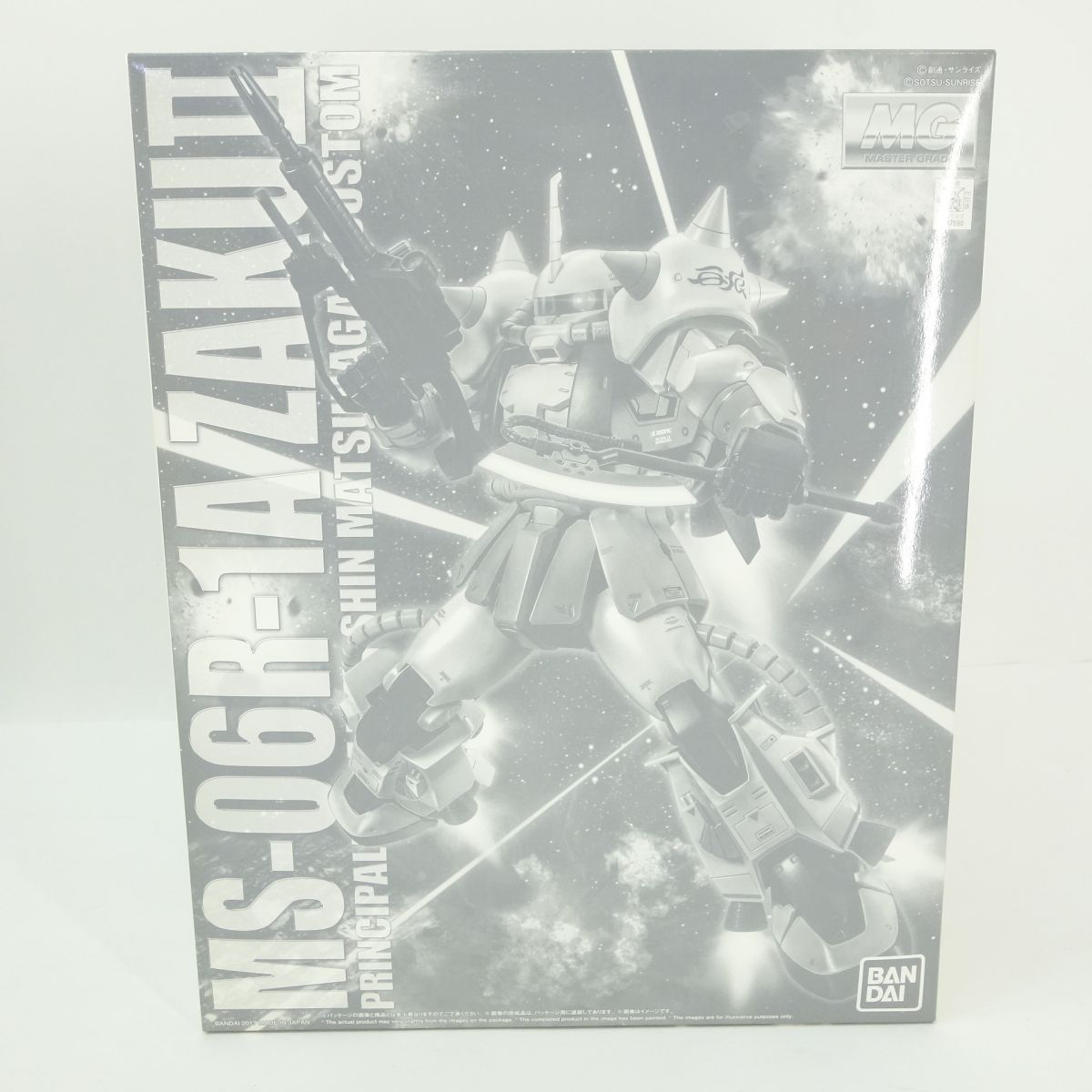 【未組立】MG 1/100 MS-06R-1A シン・マツナガ専用ザクII (カスタムタイプ) プラモデル ※内袋未開封