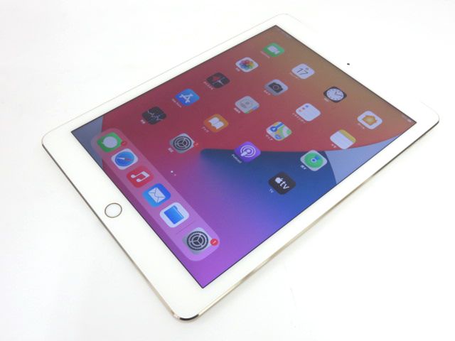 docomo ドコモ iPad Air2 Wi-Fi+Cellular 32GB ゴールド MNVR2J/A 本体のみ ※中古/利用○