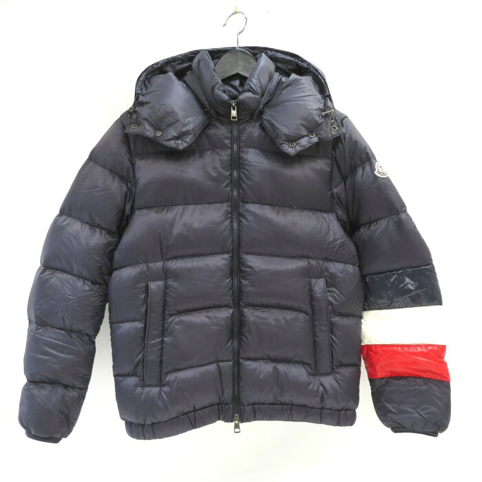 MONCLER モンクレール WILLM GIUBBOTTO アームトリコロール ダウンジャケット E20914135585 サイズ1 ※中古