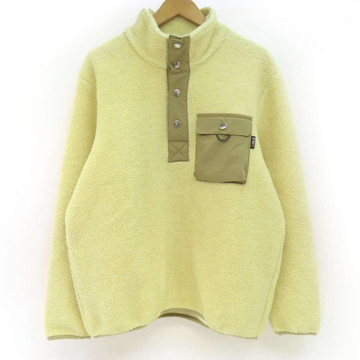 DEUS EX MACHINA デウスエクスマキナ Reimis Pullover Fleece フリース 長袖トップ DMF228334 Lサイズ ※中古
