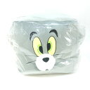 【未開封】Happyくじ トムとジェリー TOM and JERRY FUNNY ART!4 ラスト賞 トム大きいぬいぐるみ(3)