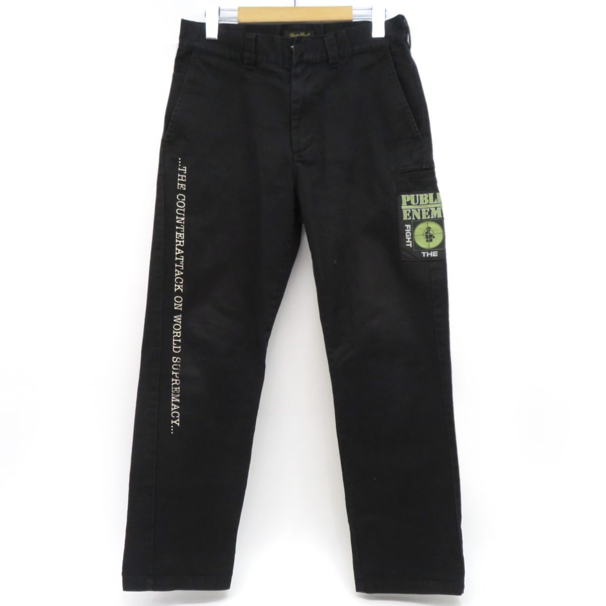 eme シュプリーム × アンダーカバー × パブリックエネミー 18ss Work Pant ワークパンツ サイズ30 ※中古現状品