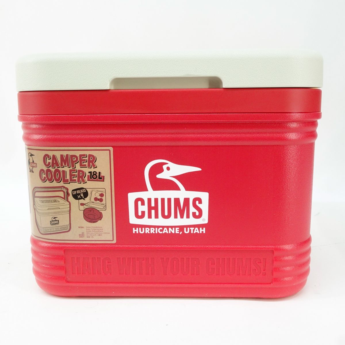 CHUMS `X CAMPER COOLER 18L Lp[N[[ bh 