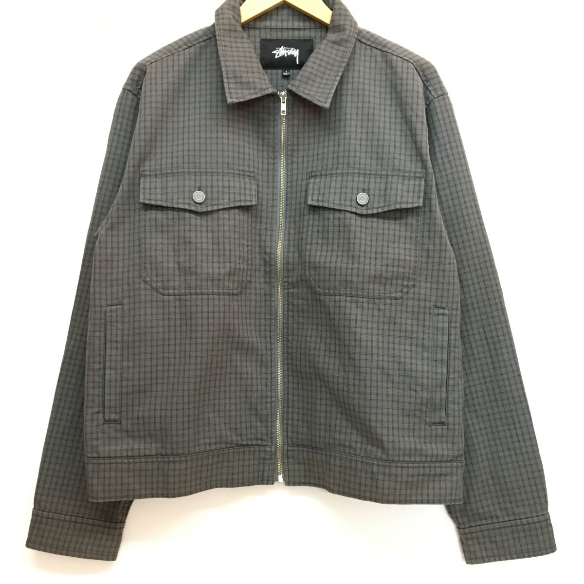 楽天市場】ステューシー(柄チェック)(コート・ジャケット 楽天市場】ステューシー(柄チェック)(コート・ジャケット