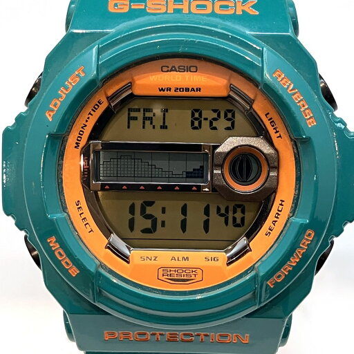 CASIO カシオ G-SHOCK Gショック GLX-150B G-LIDE グリーン デジタル 腕時計 ※中古 【津山店】 CASIO カシオ G-SHOCK Gショック GLX-150B G-LIDE グリーン デジタル 腕時計 ※中古 【津山店】