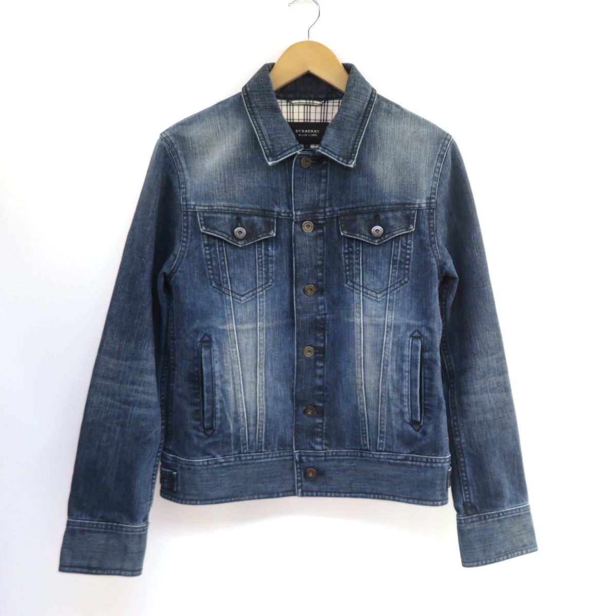 Burberryデニムジャケット 楽天市場】バーバリーブラックレーベル デニムジャケットの通販