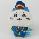 グレイ・パーカー・サービス ちいかわ 駅員さんなマスコット ハチワレ ※中古