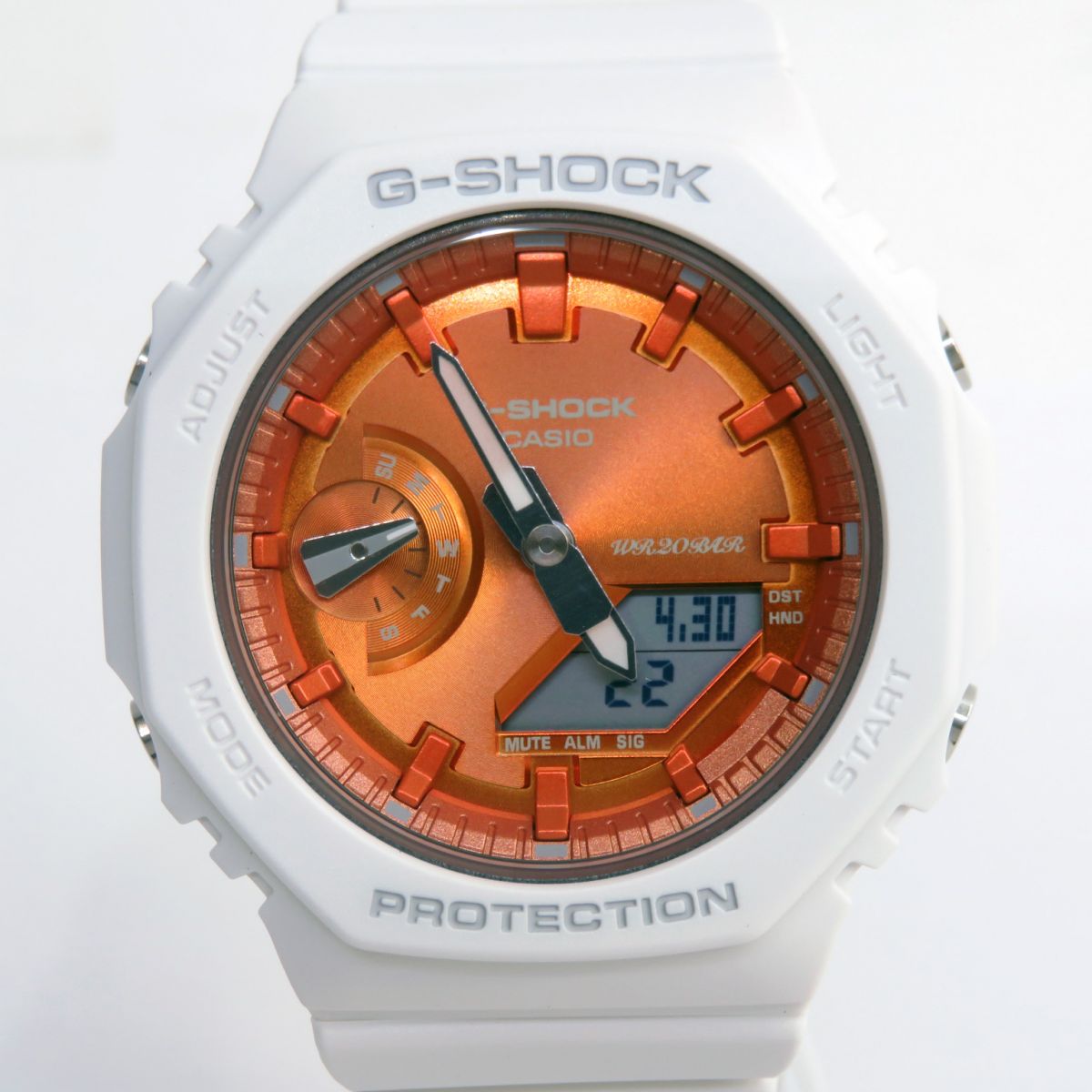 CASIO カシオ G-SHOCK プレシャスハートセレクション GMA-S2100WS-7AJF レディース クオーツ 腕時計
