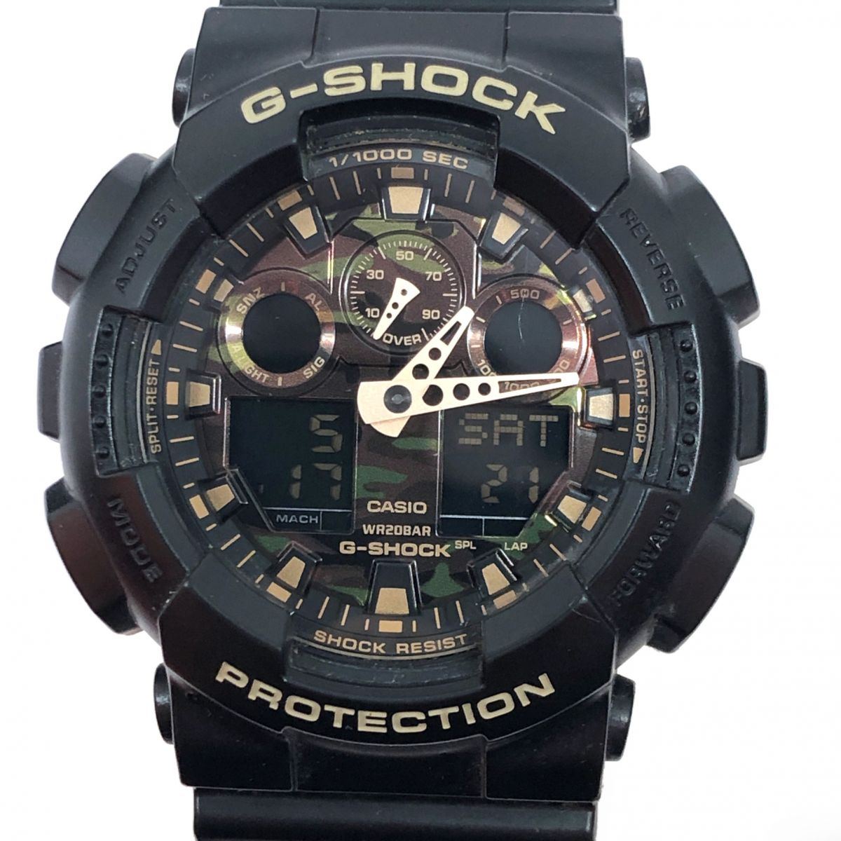 CASIO カシオ G-SHOCK GA-100CF-1A9JF 腕時計 クォーツ ※中古 【津山店】