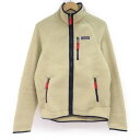 Patagonia パタゴニア RETRO PILE JACKET レトロ パイル ジャケット ベージュ系 22800 Sサイズ ※中古